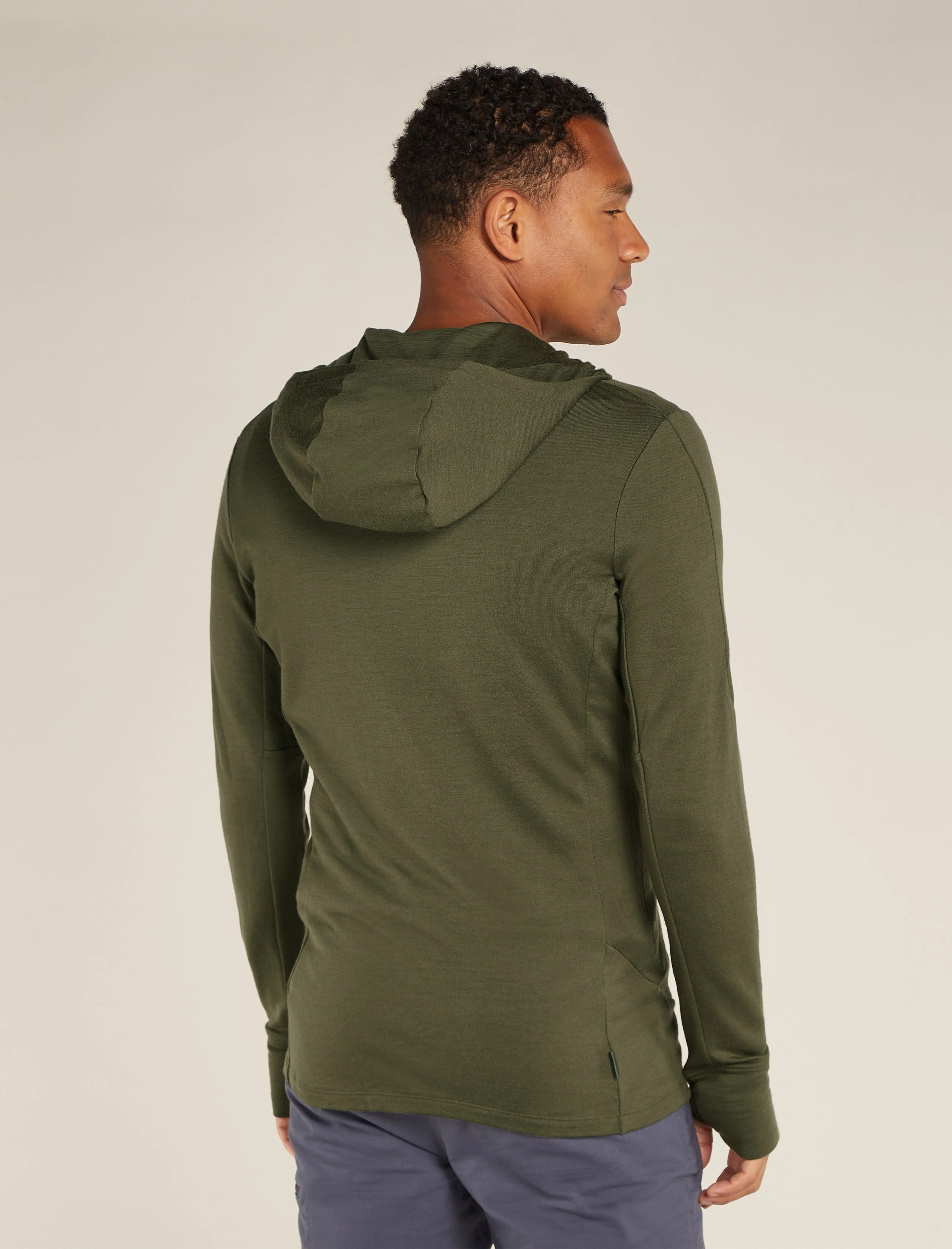 Men’s Merino 260 Quantum Long Sleeve Zip Hoodie - Image 2
