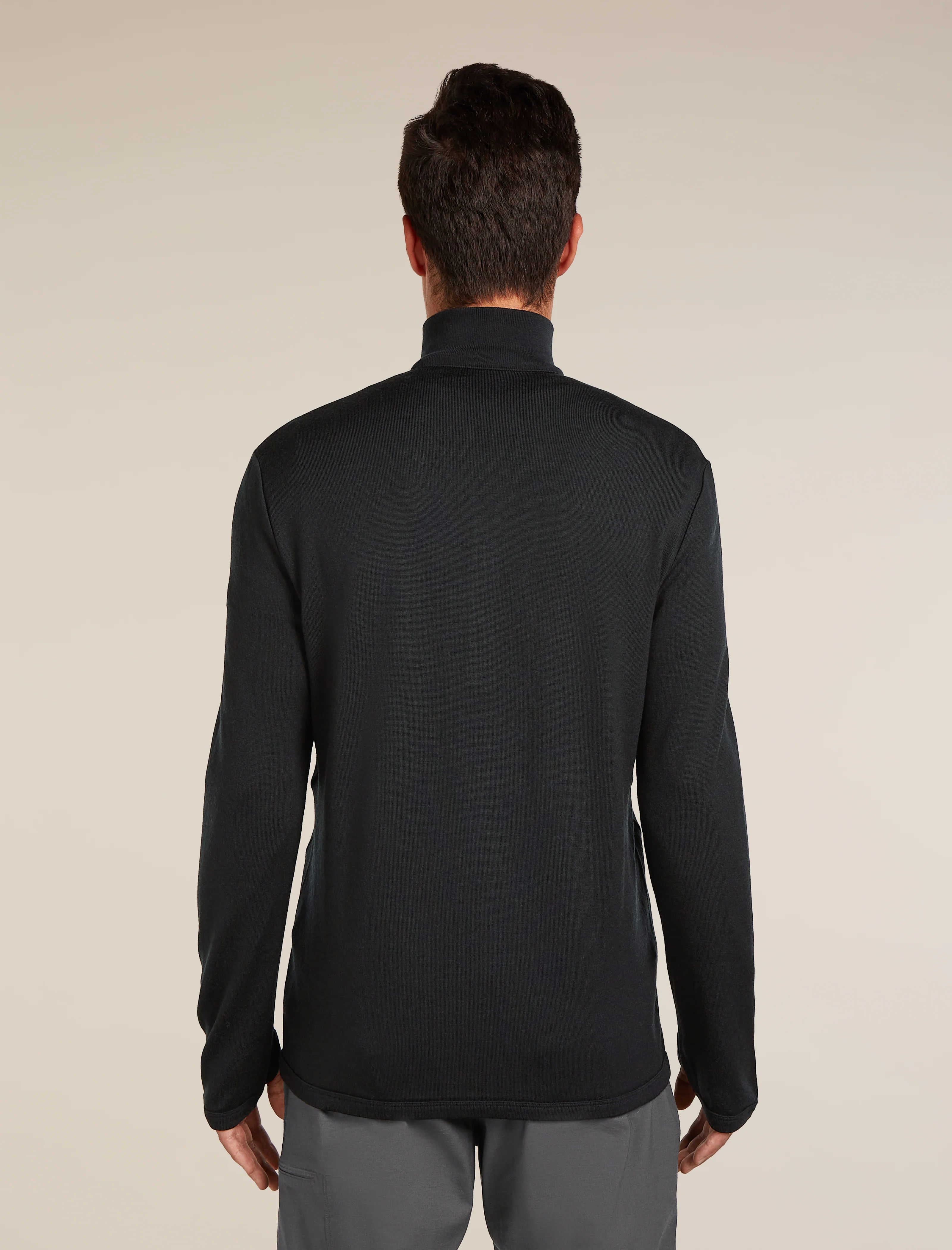 Men’s Merino 300 Original Long Sleeve Half Zip Top - Image 2