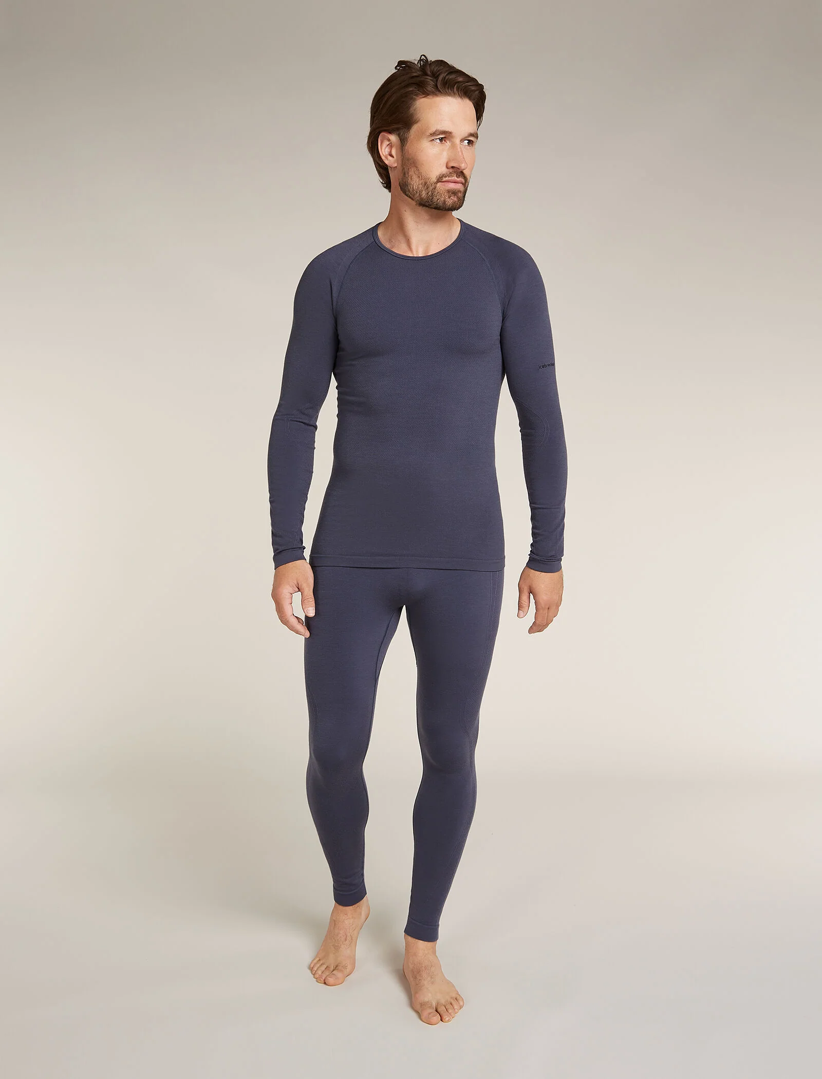 Men’s Merino Blend 260 ZoneKnit™ Seamless Long Sleeve Crew Thermal Top - Image 3