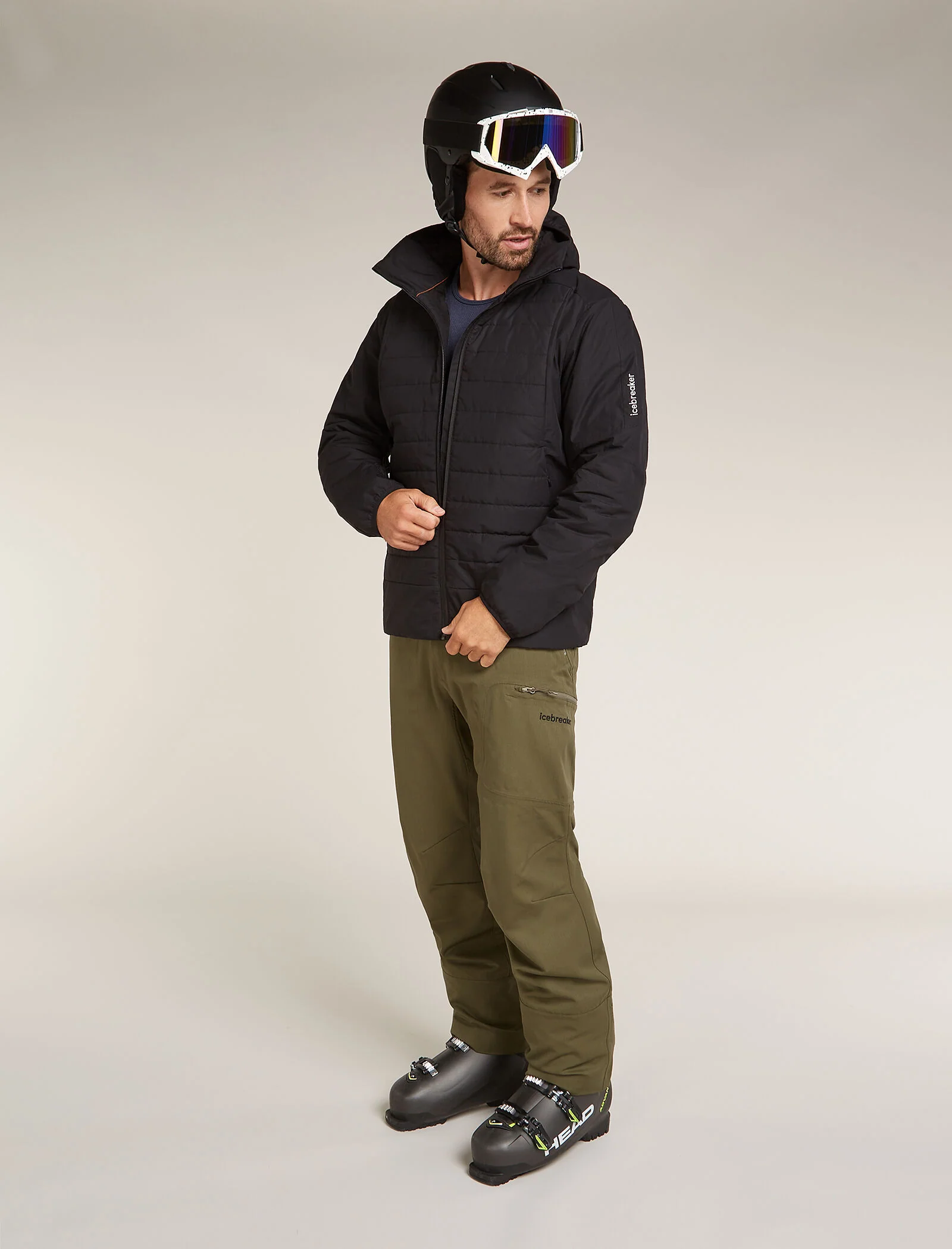 Men’s Merino Blend 260 ZoneKnit™ Seamless Long Sleeve Crew Thermal Top - Image 4