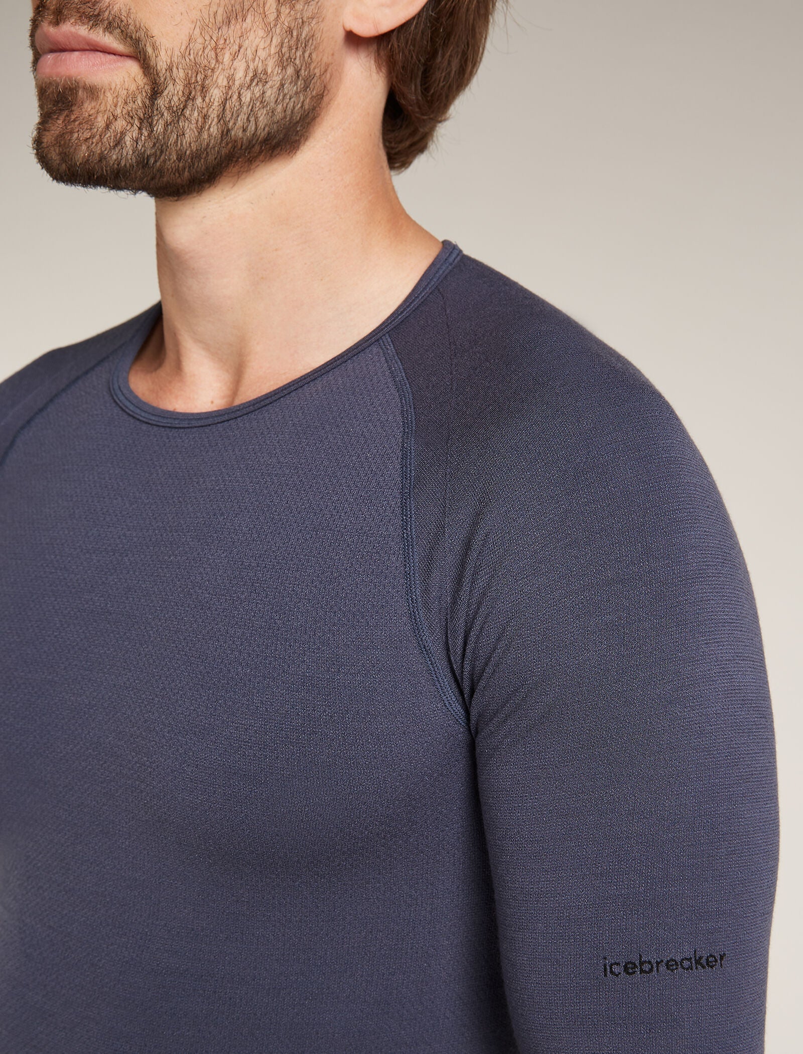 Men’s Merino Blend 260 ZoneKnit™ Seamless Long Sleeve Crew Thermal Top - Image 6