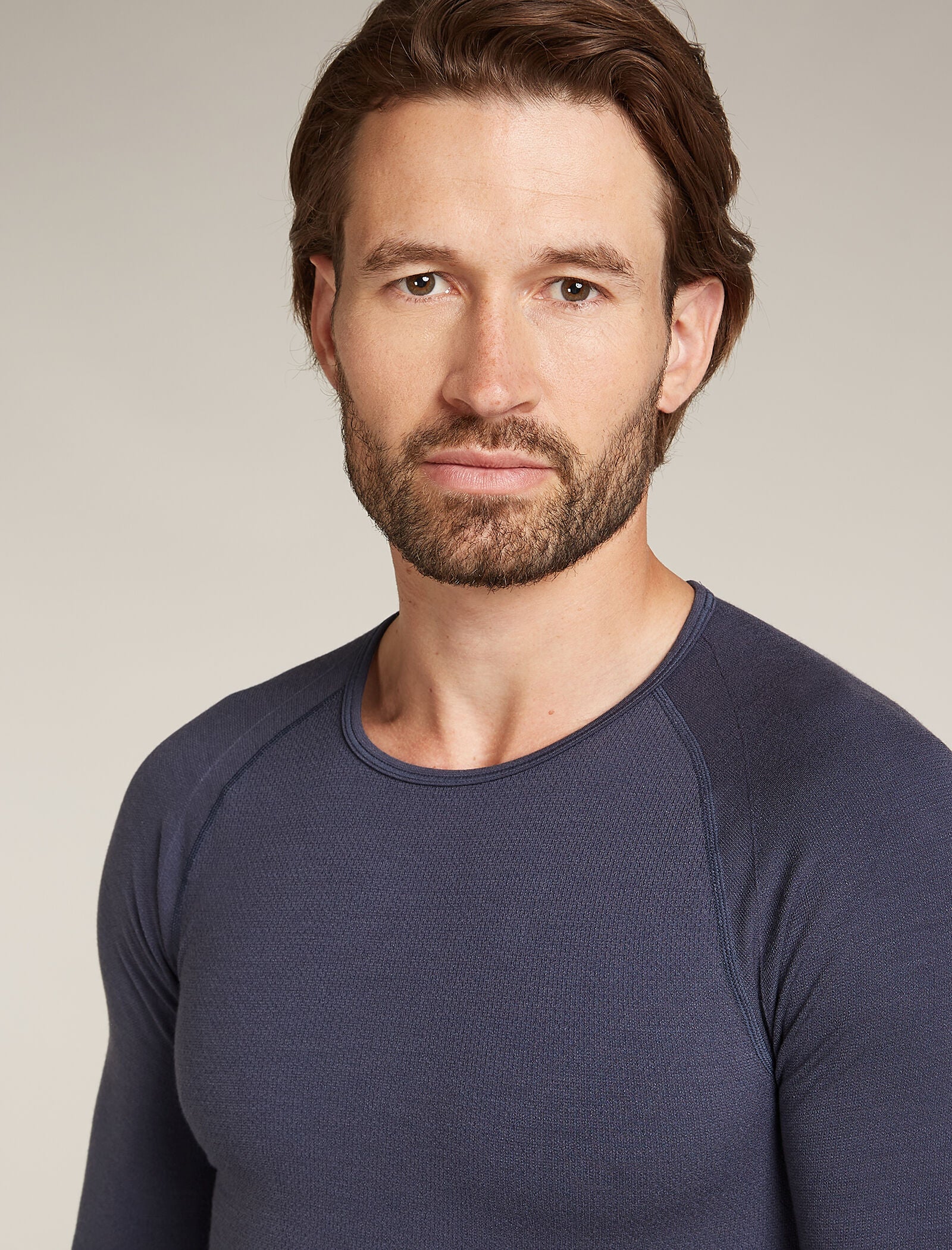 Men’s Merino Blend 260 ZoneKnit™ Seamless Long Sleeve Crew Thermal Top - Image 7