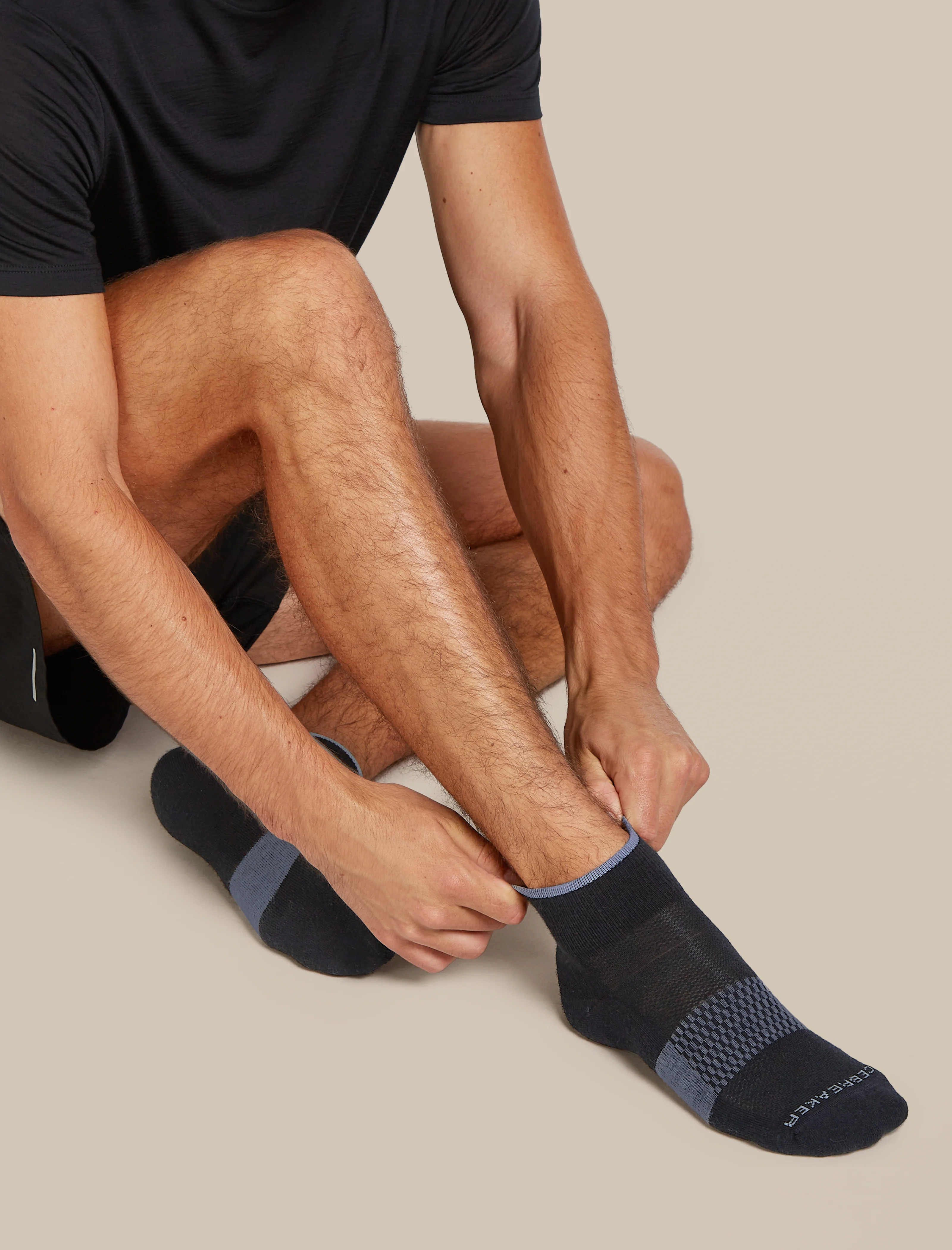 Men’s Merino Blend Run+ Ultralight Mini Socks - Image 2