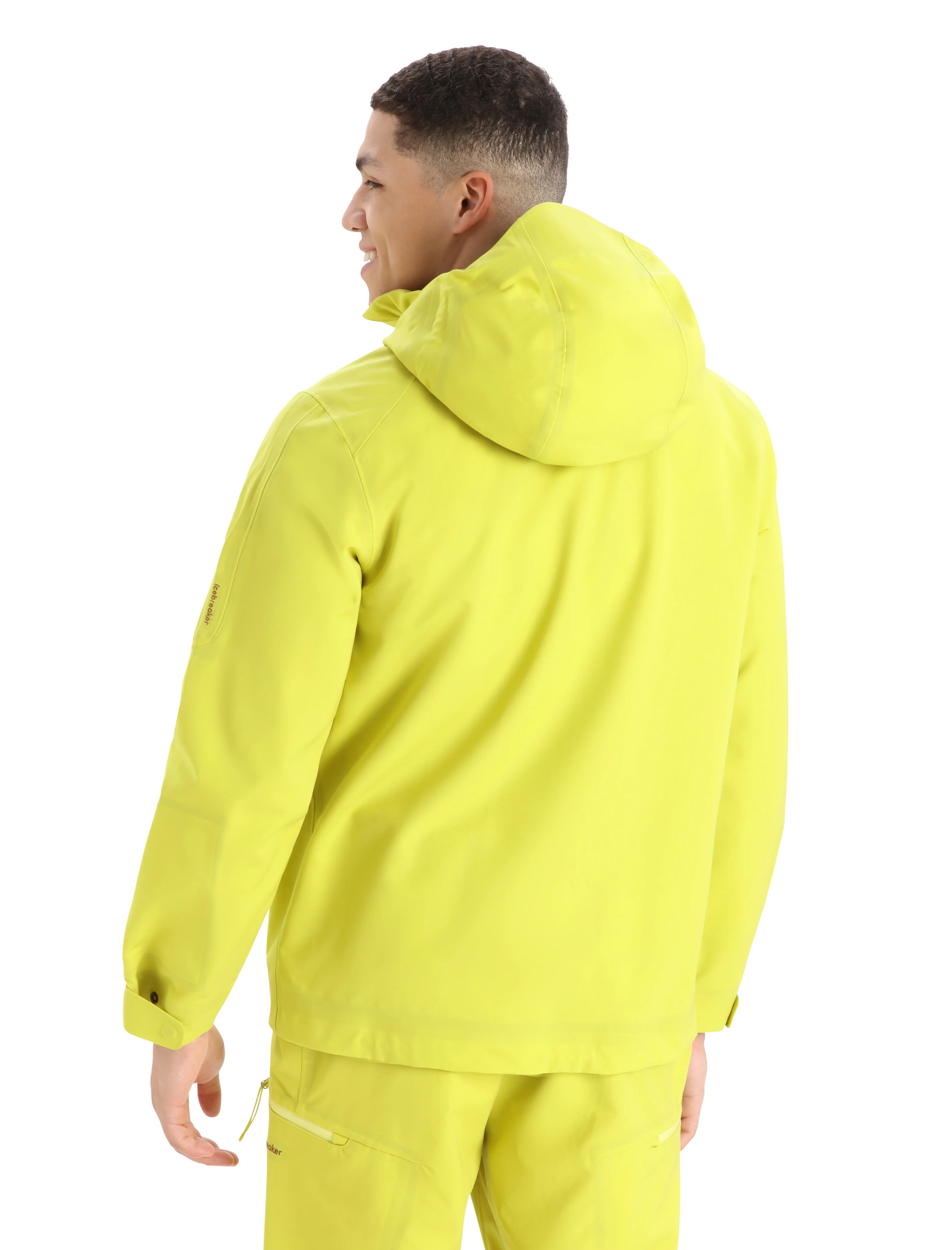 Men’s Shell+™ Merino Hooded Jacket - Image 2
