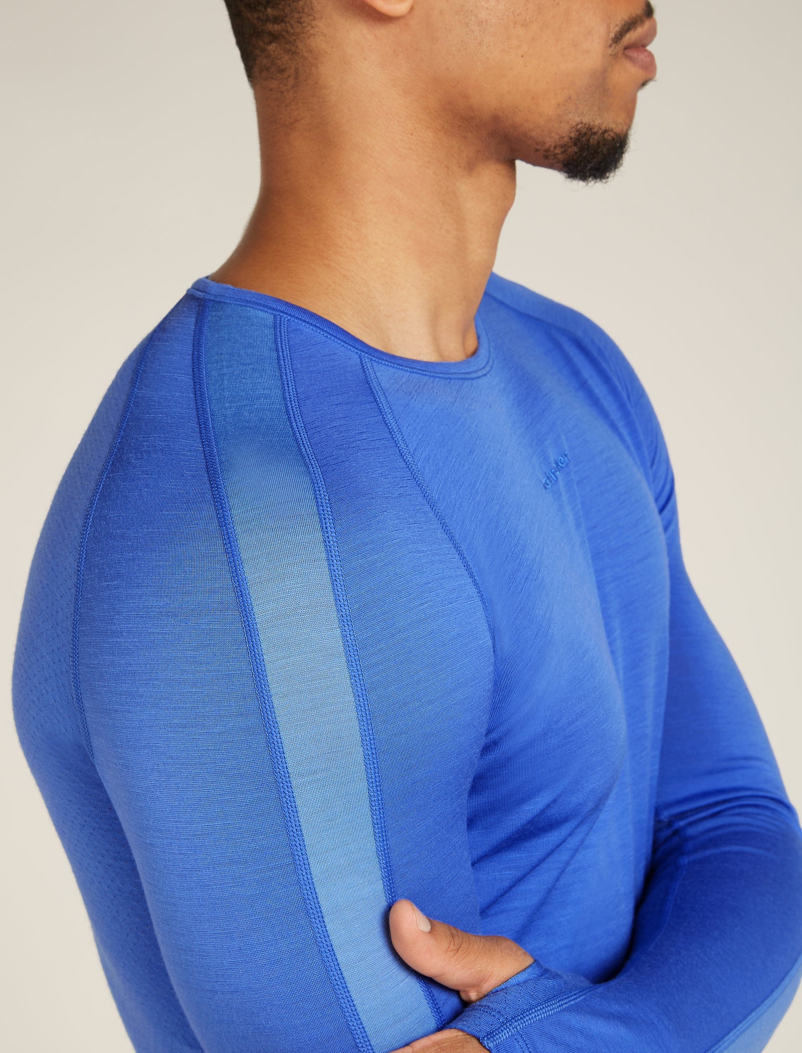 Men's 200 ZoneKnit™ Long Sleeve Crewe Thermal Top - Image 7