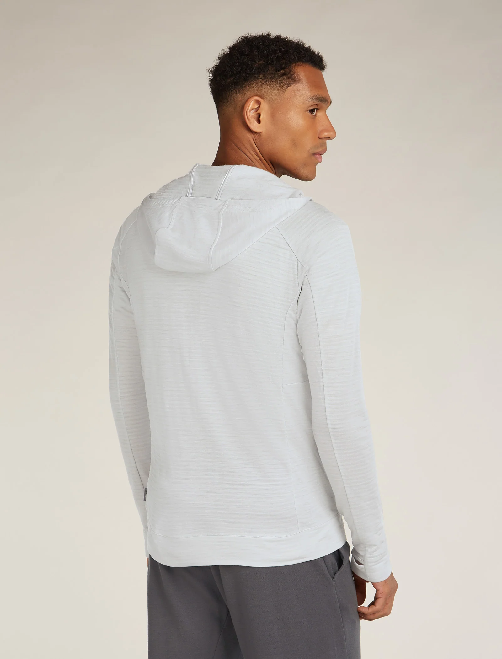 Men’s Merino Blend 200 RealFleece™ Explore Long Sleeve Zip Hoodie - Image 2