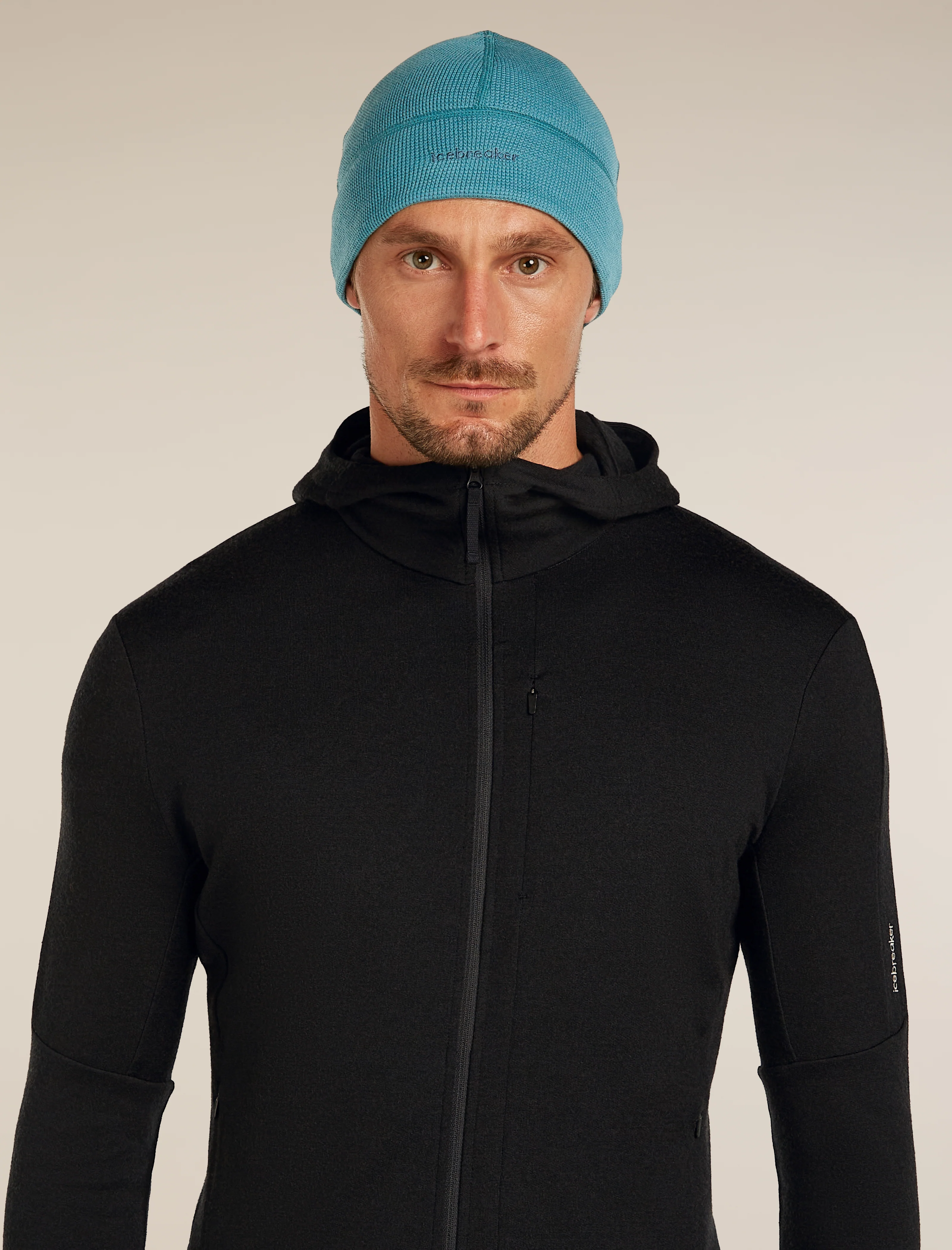 Unisex Merino 260 Waffle Knit Wander Reversible Beanie
