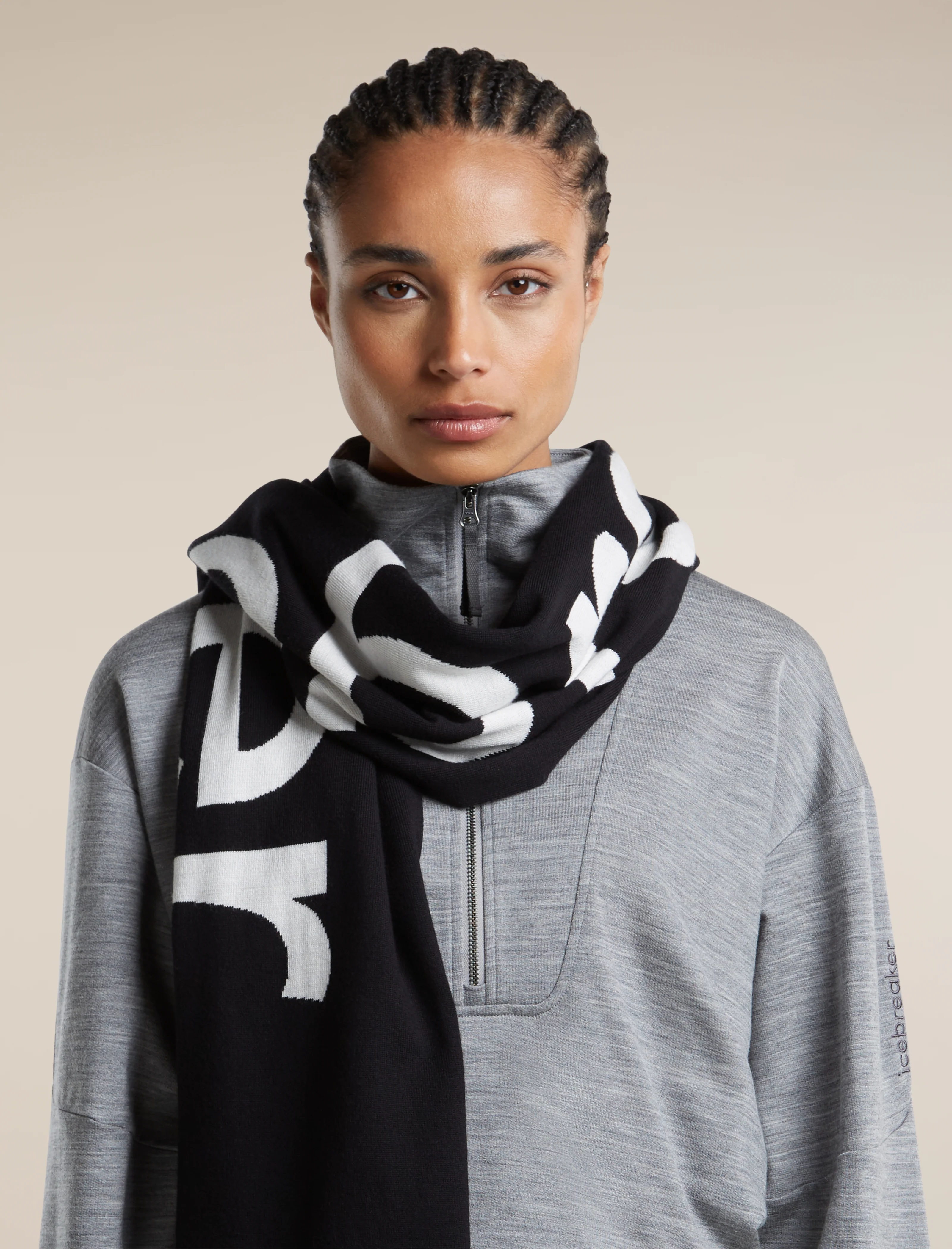 Unisex Merino icebreaker Scarf - Image 6