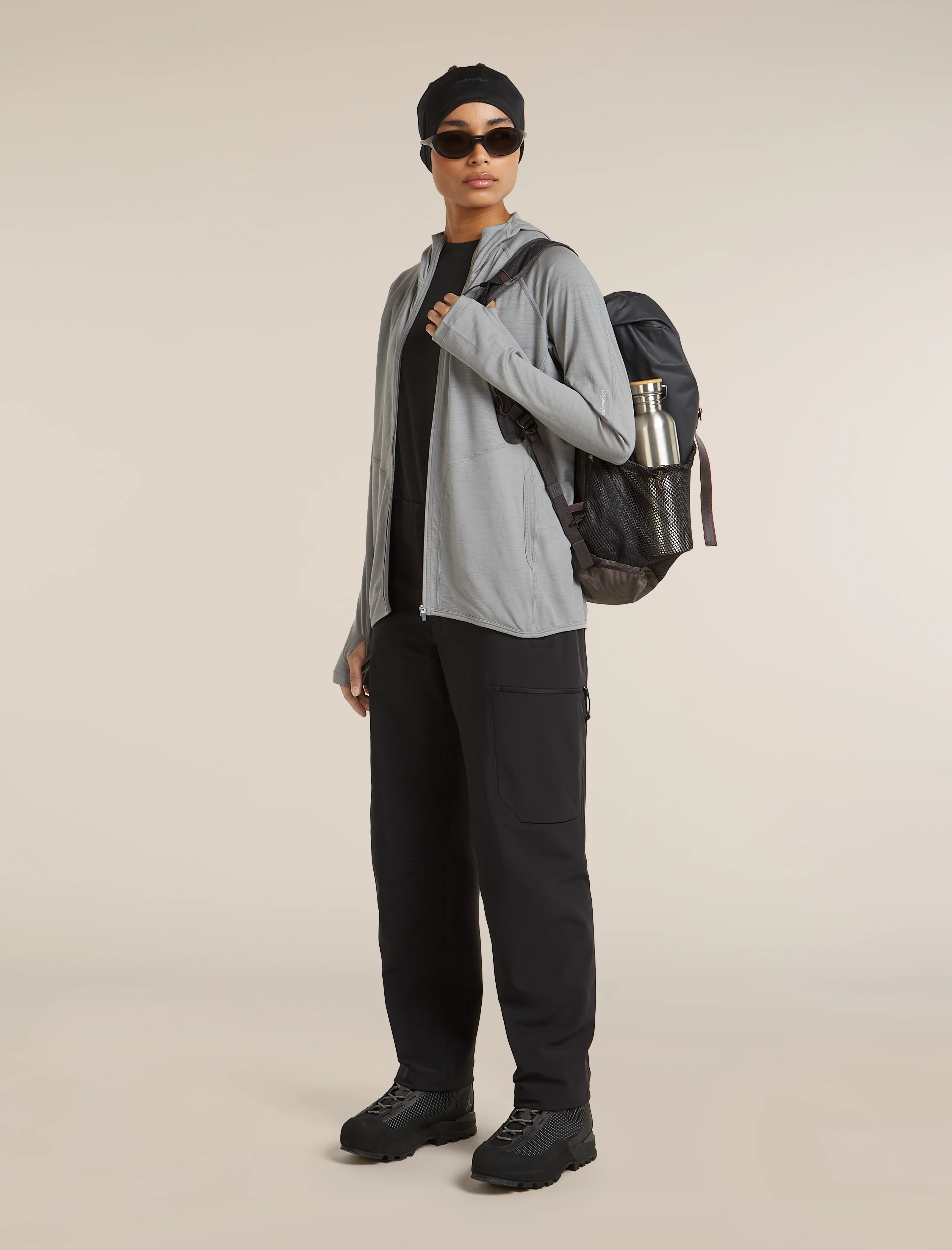 Women’s 150 MerinoFine™ Ace Long Sleeve Zip Hoodie - Image 4