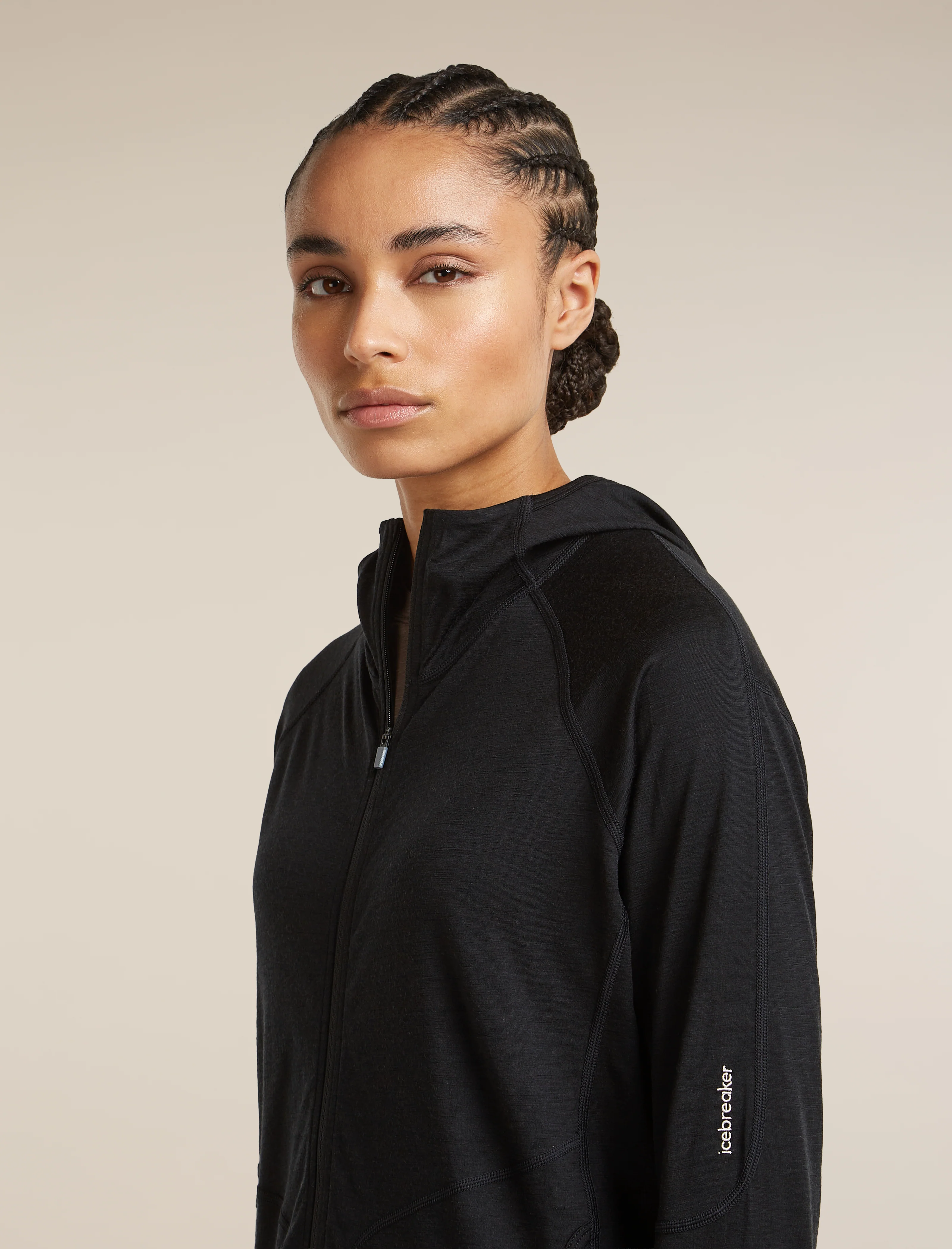 Women’s 150 MerinoFine™ Ace Long Sleeve Zip Hoodie UPF - Image 6